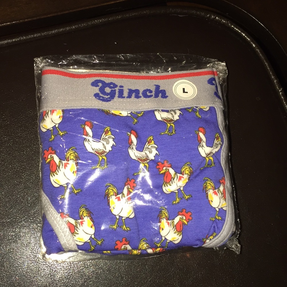 NEW! (L) Ginch Gonch Men’s sports boxer briefs